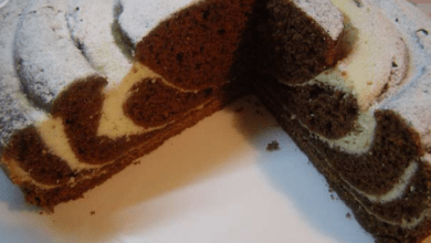 Мраморный шоколадный пирог с творогом (Рецепт для мультиварки)
