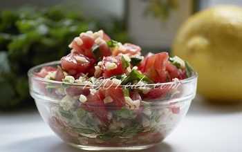 Салат из булгура с помидорами: рецепт с пошаговым фото