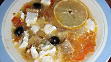 Рыбный суп по-гречески в мультиварке