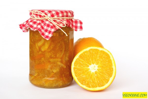 Апельсиновое варенье: Рецепт приготовления