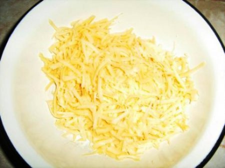 Картошка в сырном соусе.