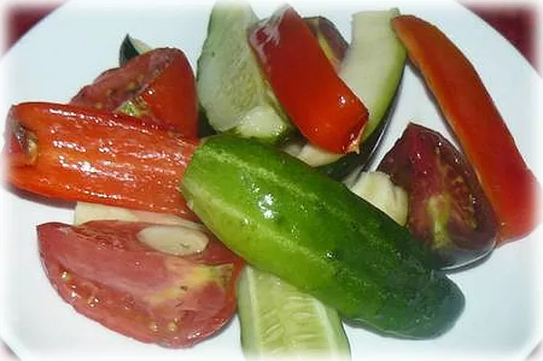 Малосольные овощи